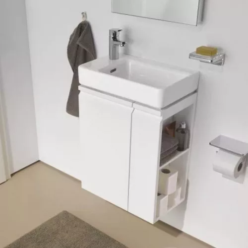 Laufen Pro S bútor mosdóval komplett 48x28 matt fehér balos H8629654631041 rajz