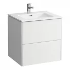 Laufen Pro S bútor mosdóval komplett 2 fiók 60x50 fényes fehér H8649602611041 rajz