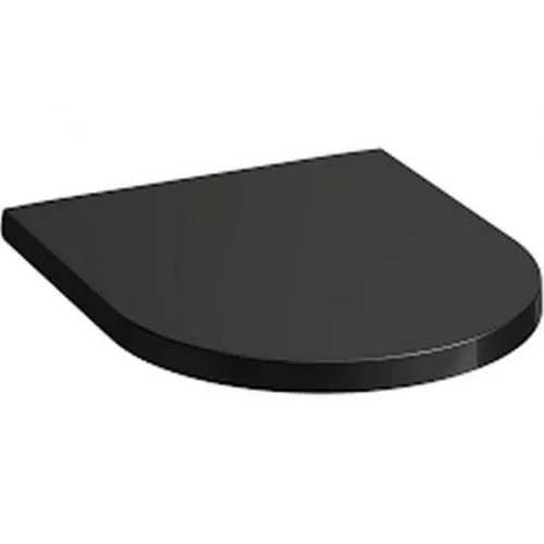 Laufen Kartell WC ülőke levehető fényes fekete H8913320200001 rajza
