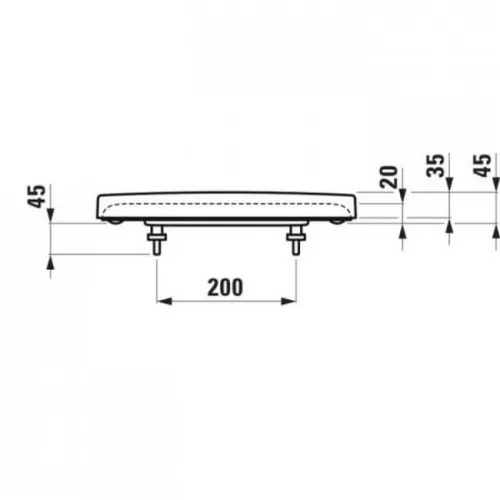 Laufen Pro S WC ülőke Duroplast fehér H8919600000001