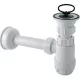 McAlpine műanyag búraszifon 32mm HC1L rajza
