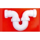 McAlpine hurok szifon HC32 rajza