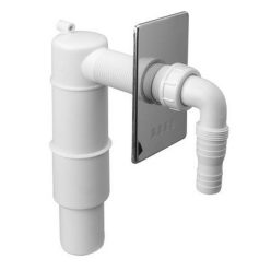 McAlpine mosógép szifon falon kívüli része HCWMV-32CY rajza