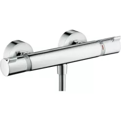 Hansgrohe Ecostat Comfort termosztátos zuhany csaptelep króm 13116000 rajza