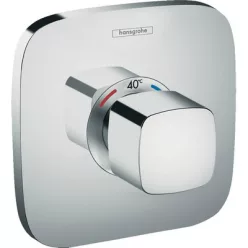 Hansgrohe Ecostat E HighFlow süllyesztett termosztátos zuhany csaptelep króm 15706000 rajza