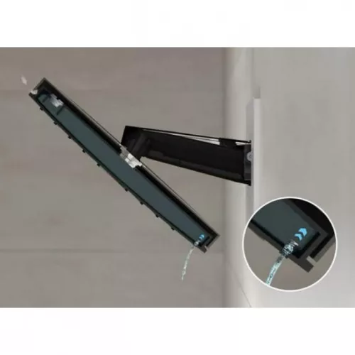 Hansgrohe Pulsify S fejzuhany fekete HG-24150670