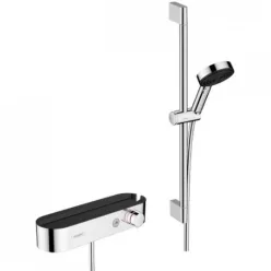 Hansgrohe Pulsify Select S termosztátos szett Relax 90 cm komplett HG-24270000 rajza
