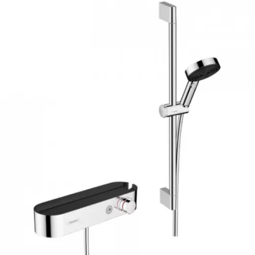 Hansgrohe Pulsify Select S termosztátos szett Relax 90 cm komplett HG-24270000 rajza