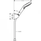 Hansgrohe Vernis Blend zuhanyszett tartóval tömlővel HG-26273000