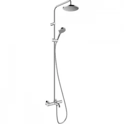 Hansgrohe Vernis Blend 200 kádtöltős zuhanyrendszer komplett HG-26274000 rajza