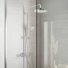Hansgrohe Vernis Blend 200 1 jet zuhanyrendszer komplett fekete HG-26276670