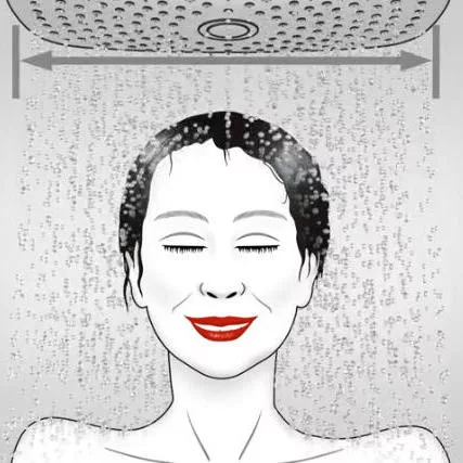 Hansgrohe Vernis Shape fejzuhany 230 1 jet EcoSmart HG-26283000