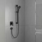 Hansgrohe Vernis Blend zuhanyszett Vario zuhanyszett fekete HG-26422670