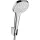 Hansgrohe Croma Select E 1jet zuhanyszett zuhanyrúddal 125 cm fehér króm 26424400 rajza
