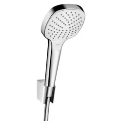 Hansgrohe Croma Select E Vario zuhanyszett fehér króm 26425400 rajza