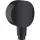 Hansgrohe FixFit S gégecső csatlakozó visszafolyásgátlóval matt fekete HG-26453670 rajza