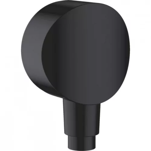 Hansgrohe FixFit S gégecső csatlakozó visszafolyásgátlóval matt fekete HG-26453670 rajza