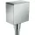 Hansgrohe FixFit Square gégecső csatlakozó króm 26455000 rajza