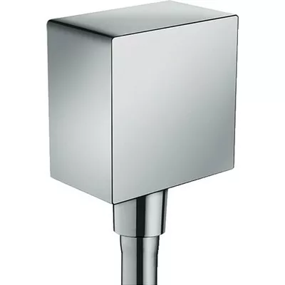 Hansgrohe FixFit Square gégecső csatlakozó króm 26455000 rajza