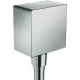 Hansgrohe FixFit Square gégecső csatlakozó króm 26455000 rajza