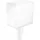Hansgrohe FixFit Square gégecső csatlakozás matt fehér HG-26455700 rajza