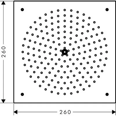 Hansgrohe Raindance fejzuhany 260 1jet HG-26472000