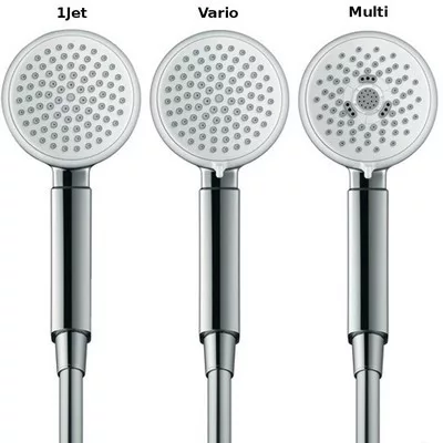 Hansgrohe Crometta 100 1jet EcoSmart zuhanyszett 65 cm rúd króm fehér 26535400