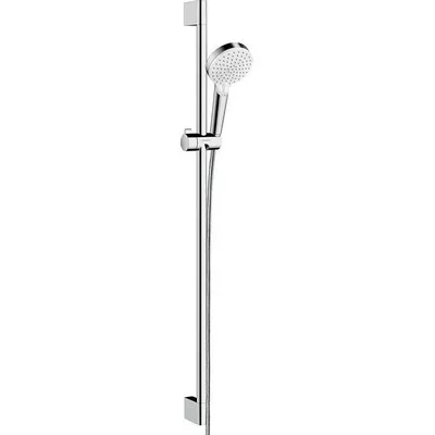 Hansgrohe Crometta Vario zuhanyszett 90 cm rúd króm fehér v rajza
