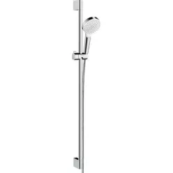 Hansgrohe Crometta 1jet zuhanyszett 90 cm rúd króm fehér 26537400 rajza