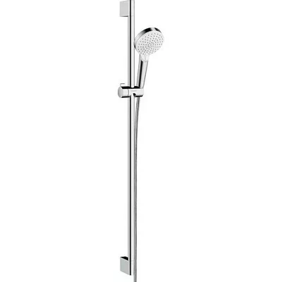 Hansgrohe Crometta Vario Eco zuhanyszett 90 cm rúd  króm fehér 26538400 rajza