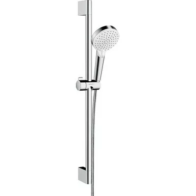 Hansgrohe Crometta Vario Green zuhanyszett 65 cm rúd króm fehér 26555400 rajza