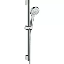 Hansgrohe Croma Select S Multi zuhanyszett zuhanyrúddal 65 cm fehér króm 26560400 rajza