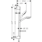Hansgrohe Croma Select gomb