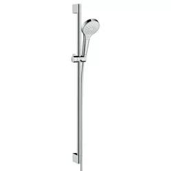 Hansgrohe Croma Select S zuhanyszett zuhanyrúddal 90 cm króm fehér 26572400 rajza