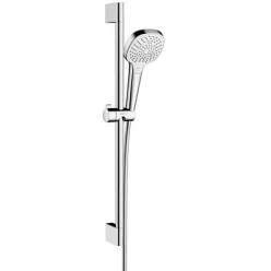 Hansgrohe Croma Select E zuhanyszett 65 cm króm fehér 26580400 rajza