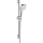 Hansgrohe Croma Select E 1jet zuhanyszett zuhanyrúddal 65 cm fehér króm 26584400 rajza
