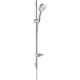Hansgrohe Raindance Select E zuhanyszett 90 cm zuhanyrúddal HG-26621000 rajza