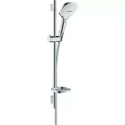 Hansgrohe Raindance Select E zuhanyszett 65 cm zuhanyrúddal EcoSmart 26622400 rajza