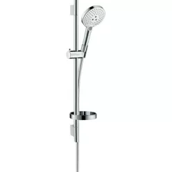 Hansgrohe Raindance Select S zuhanyszett 65 cm zuhanyrúddal fehér króm HG-26630400 rajza