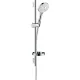 Hansgrohe Raindance Select S zuhanyszett 65 cm zuhanyrúddal fehér króm HG-26630400 rajza