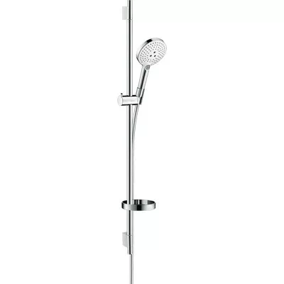 Hansgrohe Raindance Select S zuhanyszett 90 cm zuhanyrúddal fehér króm HG-26631400 rajza