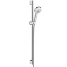Hansgrohe Crometta 100 Multi zuhanyszett 90 cm rúd króm fehér 26656400 rajza