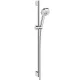 Hansgrohe Crometta 100 Multi zuhanyszett 90 cm rúd króm fehér 26656400 rajza