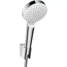 Hansgrohe Crometta 1jet 125 cm zuhanyszett króm fehér 26690400 rajza