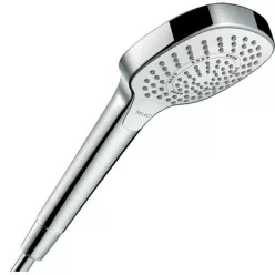 Hansgrohe Croma Select E EcoSmart  kézizuhany fehér króm 26811400 rajza