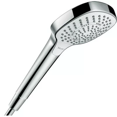 Hansgrohe Croma Select E EcoSmart  kézizuhany fehér króm 26811400 rajza