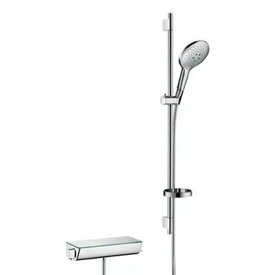 Hansgrohe Raindance zuhanyszett termosztáttal 90 cm zuhanyrúddal HG-27037400 rajza