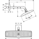 Hansgrohe Raindance E fejzuhany 360 1jet HG-27371000