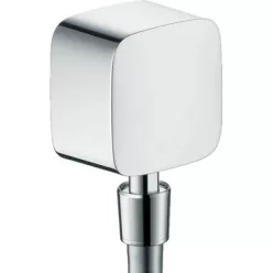 Hansgrohe FixFit gömbcsuklós gégecső csatlakozó króm 27414000 rajza