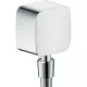 Hansgrohe FixFit gömbcsuklós gégecső csatlakozó króm 27414000 rajza